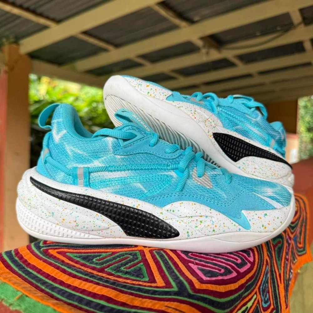 Puma x Nintendo x J.Cole Sneakers Kids Size 4C RS-Dreamer Super Mario Sunshine